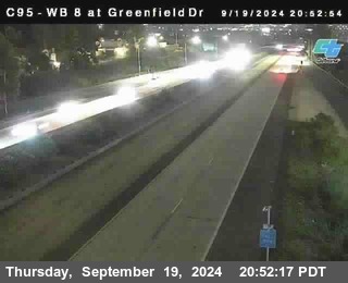 WB 8 at Greenfield Street