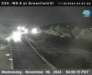 WB 8 at Greenfield Street