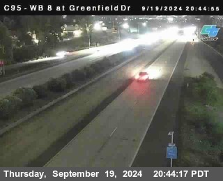 WB 8 at Greenfield Street