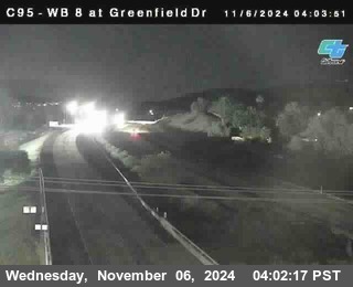 WB 8 at Greenfield Street