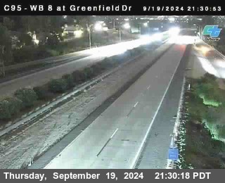 WB 8 at Greenfield Street