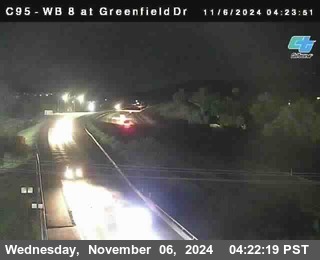 WB 8 at Greenfield Street