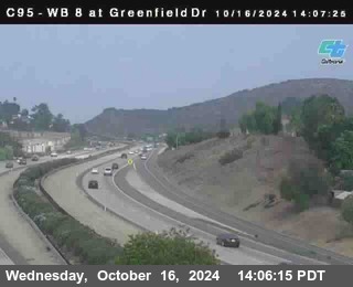 WB 8 at Greenfield Street