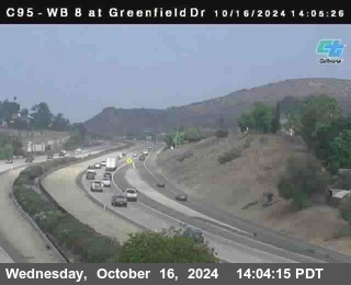 WB 8 at Greenfield Street