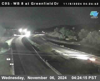 WB 8 at Greenfield Street