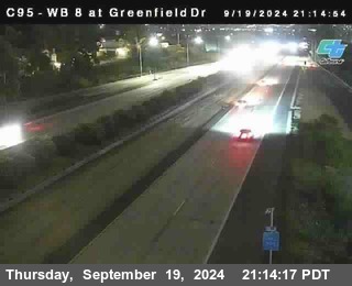 WB 8 at Greenfield Street