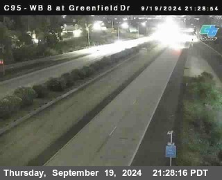 WB 8 at Greenfield Street