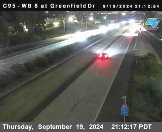 WB 8 at Greenfield Street