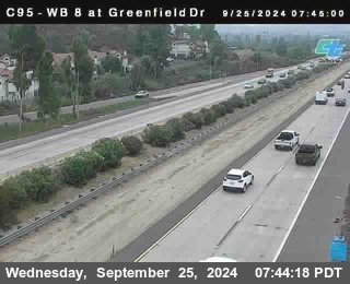 WB 8 at Greenfield Street