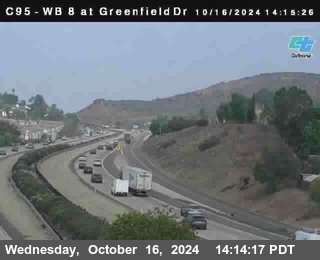 WB 8 at Greenfield Street