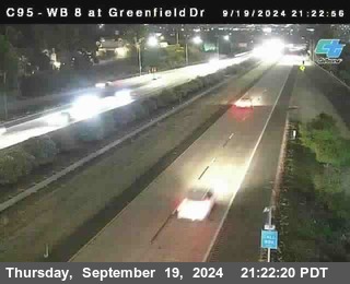 WB 8 at Greenfield Street