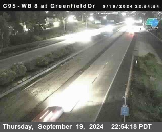 WB 8 at Greenfield Street