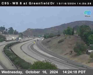 WB 8 at Greenfield Street