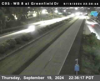 WB 8 at Greenfield Street