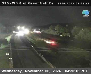 WB 8 at Greenfield Street