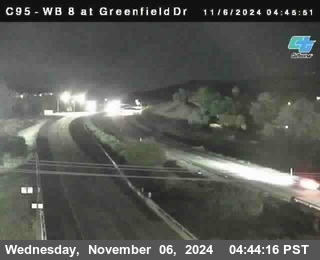 WB 8 at Greenfield Street