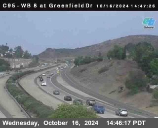 WB 8 at Greenfield Street