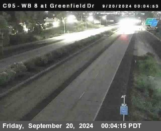 WB 8 at Greenfield Street