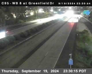 WB 8 at Greenfield Street