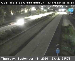 WB 8 at Greenfield Street