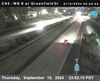 WB 8 at Greenfield Street