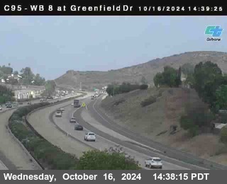 WB 8 at Greenfield Street