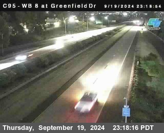 WB 8 at Greenfield Street