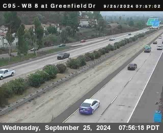 WB 8 at Greenfield Street