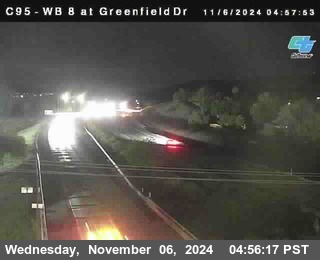 WB 8 at Greenfield Street