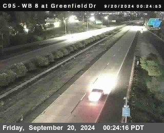 WB 8 at Greenfield Street