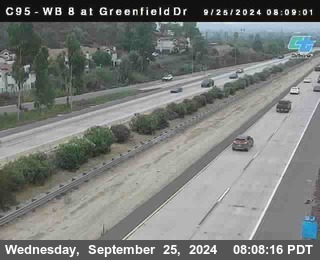 WB 8 at Greenfield Street