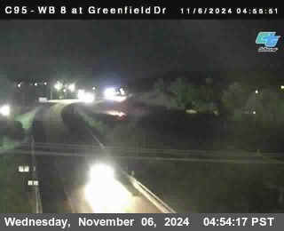 WB 8 at Greenfield Street