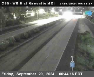 WB 8 at Greenfield Street