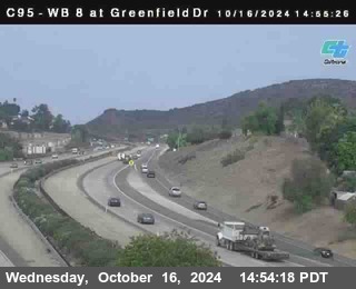 WB 8 at Greenfield Street