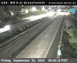 WB 8 at Greenfield Street