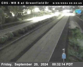 WB 8 at Greenfield Street