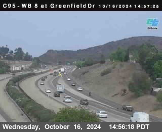 WB 8 at Greenfield Street