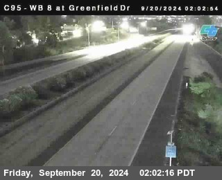 WB 8 at Greenfield Street