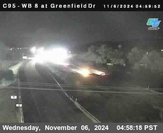 WB 8 at Greenfield Street