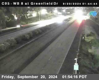 WB 8 at Greenfield Street