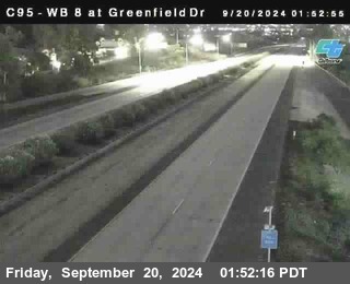 WB 8 at Greenfield Street