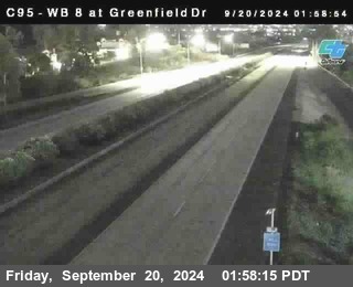 WB 8 at Greenfield Street