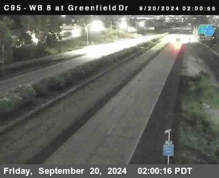 WB 8 at Greenfield Street