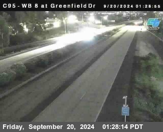 WB 8 at Greenfield Street