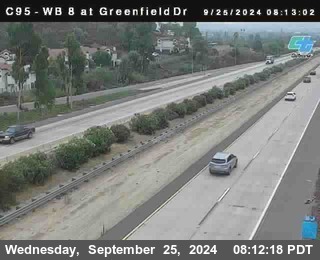 WB 8 at Greenfield Street