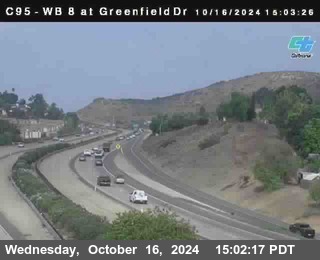 WB 8 at Greenfield Street