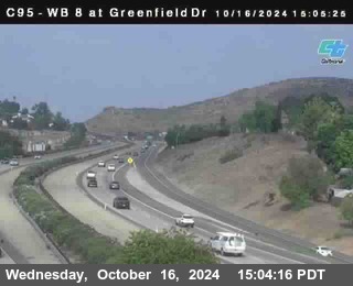 WB 8 at Greenfield Street