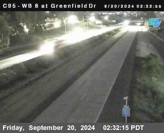 WB 8 at Greenfield Street