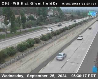 WB 8 at Greenfield Street