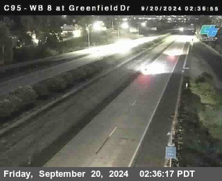 WB 8 at Greenfield Street